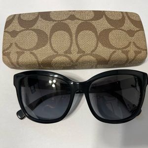 Coach sunglasses and case